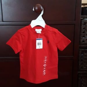 Ralph Lauren Red T-shirt - BRAND NEW WITH TAGS!